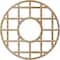 Ekena Millwork O'Neal Wood Fretwork Pierced Ceiling Medallion, Red Oak, 32"OD x 11 5/8"ID x 1/4"T CMWP32X32X0250ONRO - alternate 2